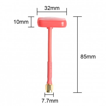 5.8G 2.8DBi RHCP Antenna