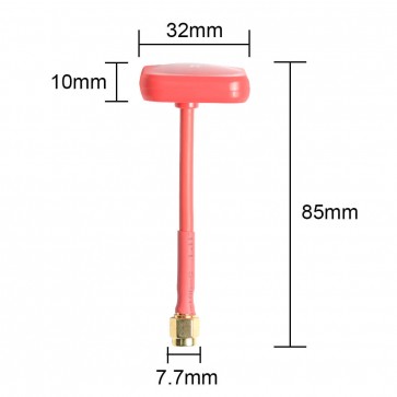 5.8G 2.8DBi RHCP FPV Antenna