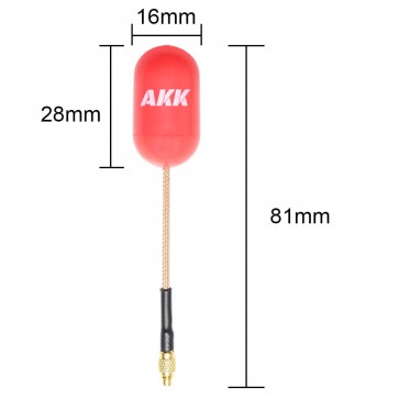 AKK RHCP MMCX FPV Antenna