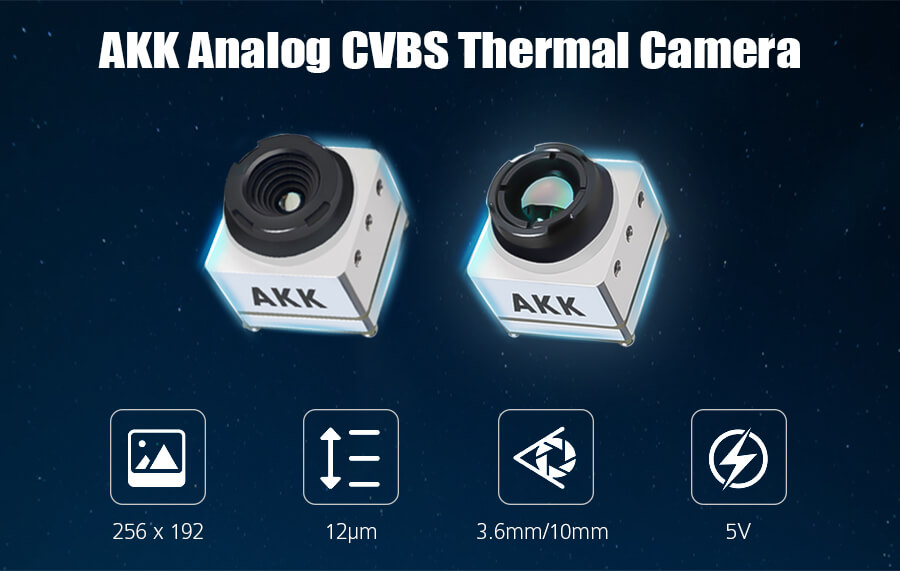 AKK Analog CVBS Thermal Camera